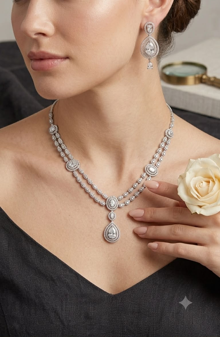 Aurelia Grace Layered Necklace Set