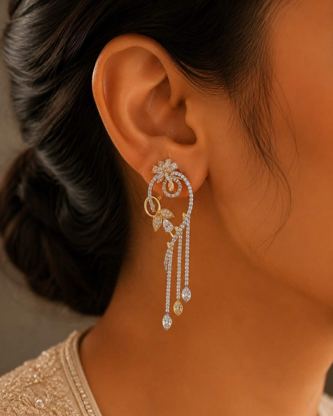 Willow Grace Drop Earrings