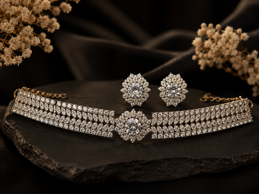 Celestial Bloom Choker Set