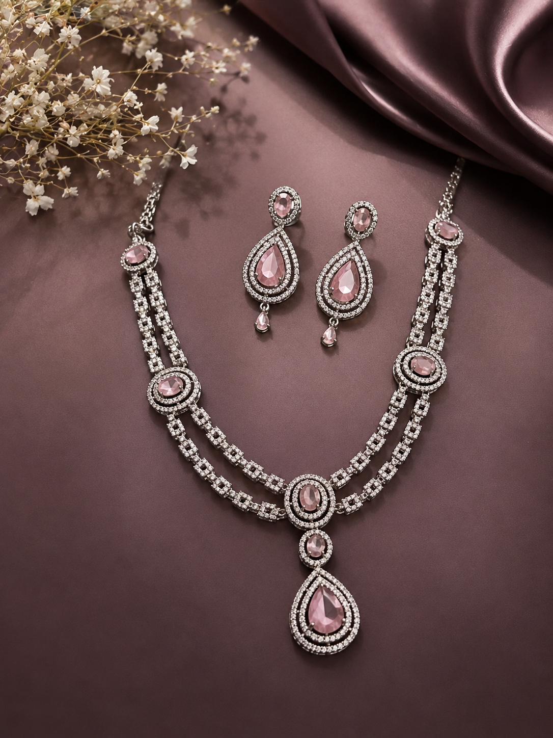 Rosé Royale Necklace Set