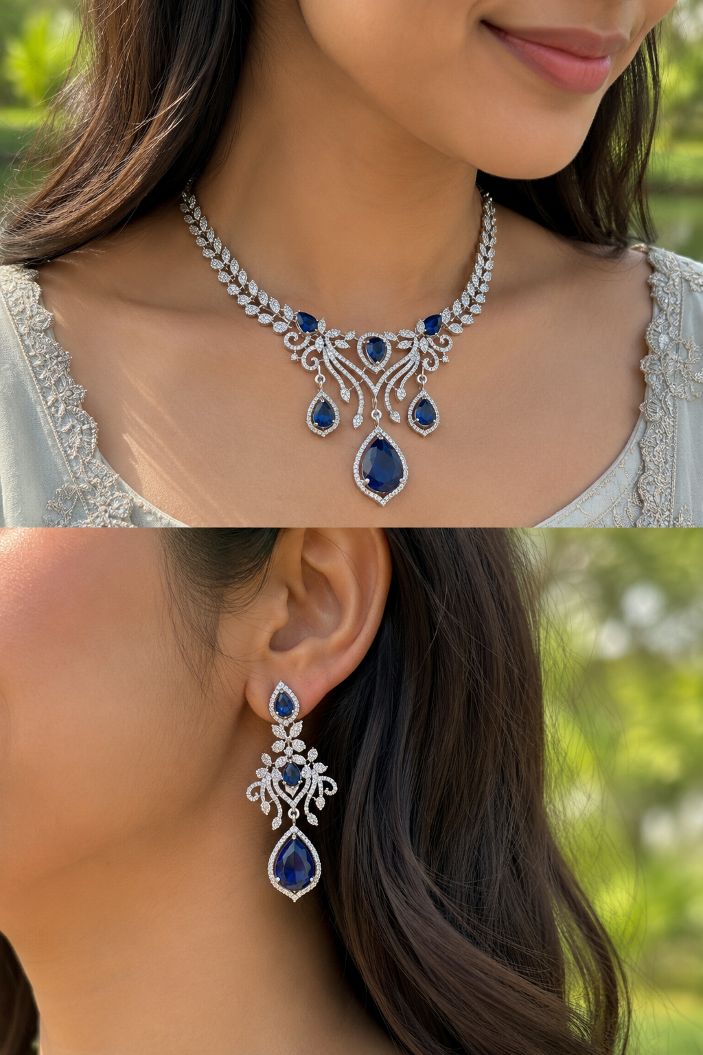 Royal Azure Necklace Set