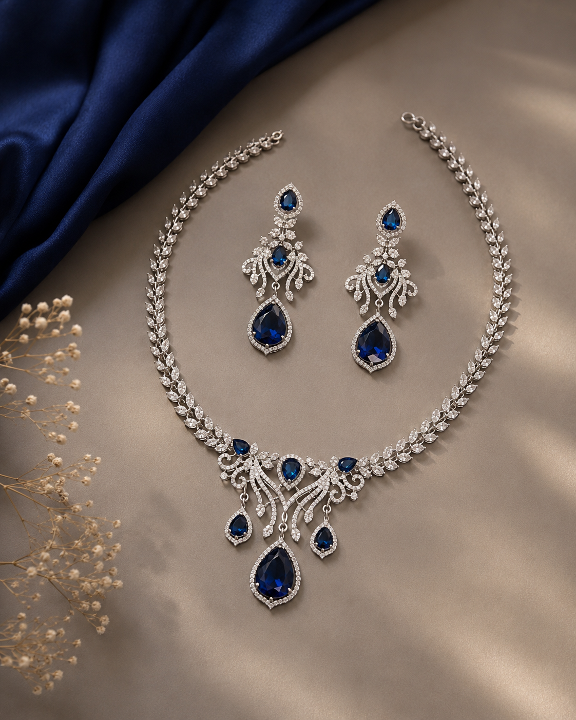 Royal Azure Necklace Set