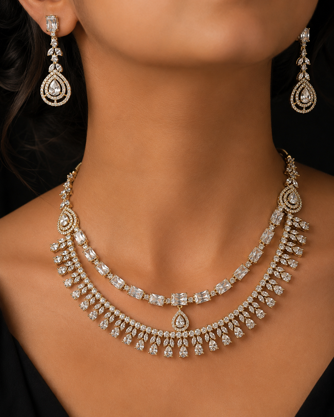 Aurora Dew Necklace Set