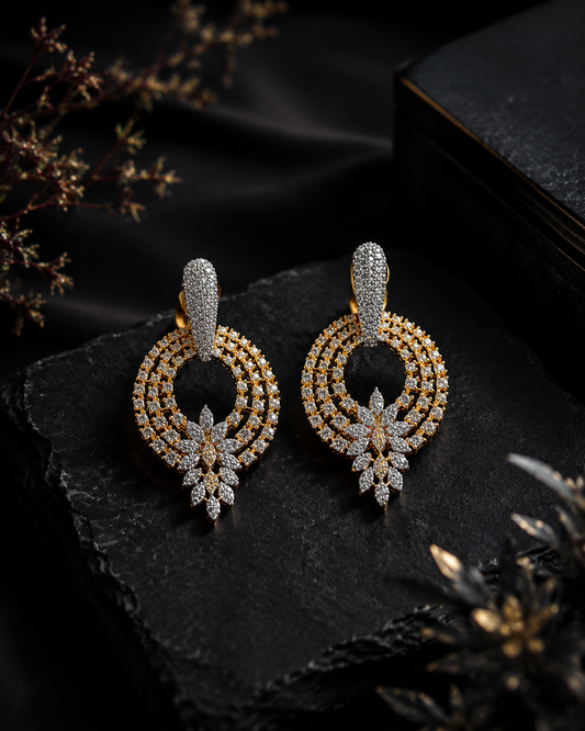 Aurora Bloom Statement Earrings