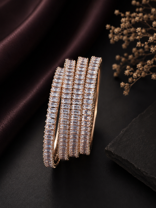 Celeste Eternity Bangle Set
