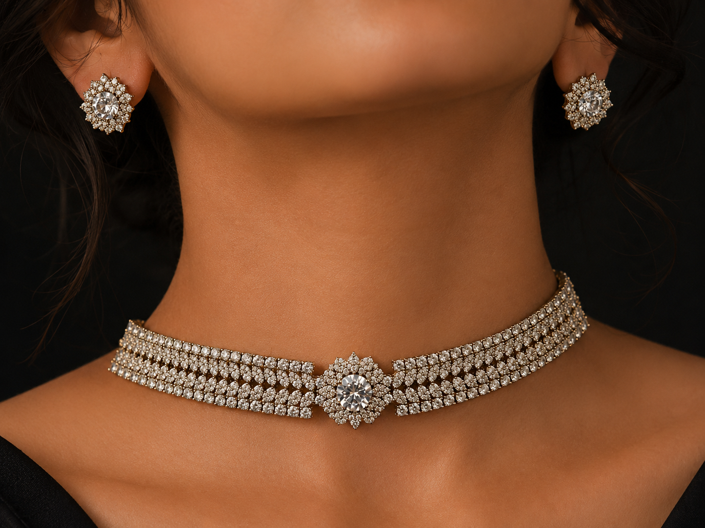 Celestial Bloom Choker Set