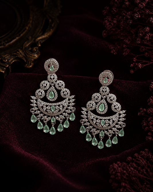 Mint Aura Chandeliers