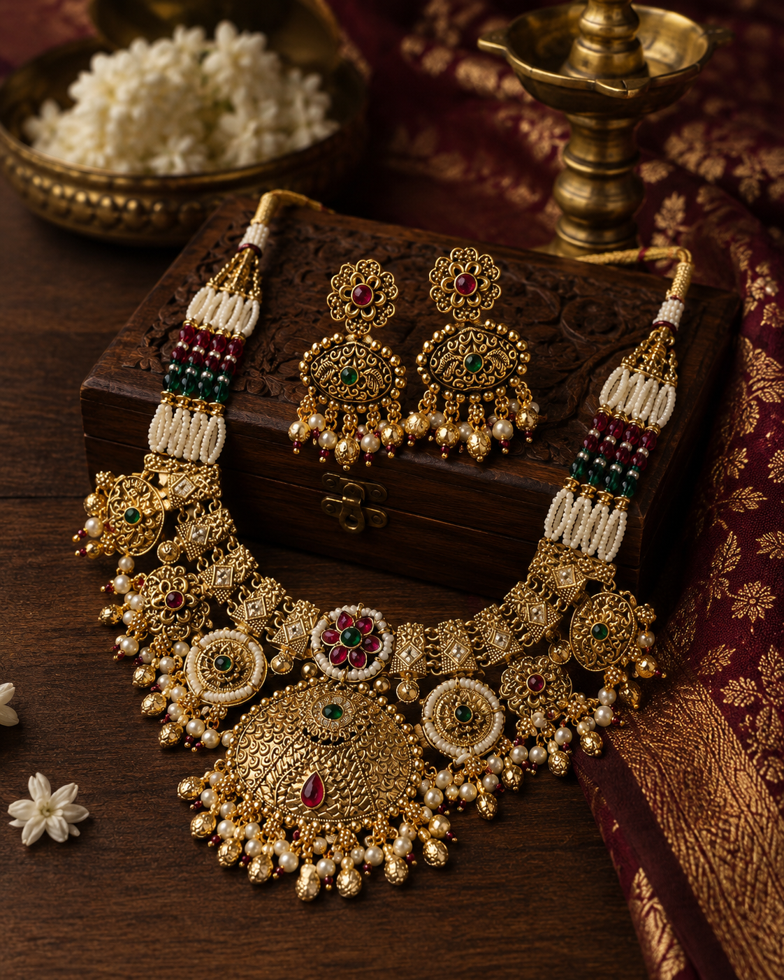 Rajwadi Heritage Choker Set