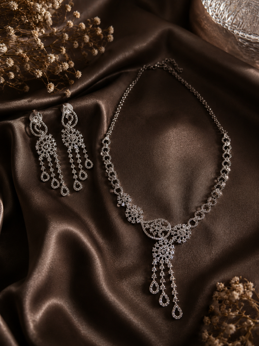 Celestial Cascade Necklace Set