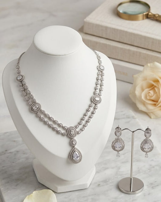 Aurelia Grace Layered Necklace Set