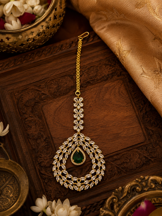 Aafreen Teardrop Maang Tikka