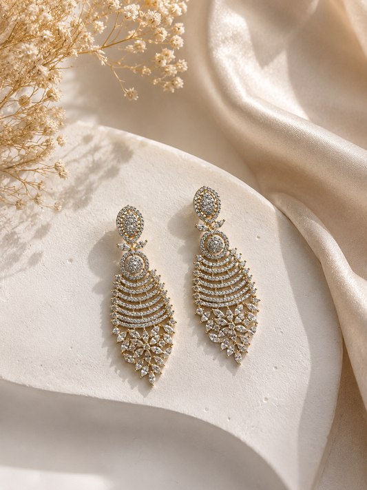 Celestia Bloom Statement Earrings