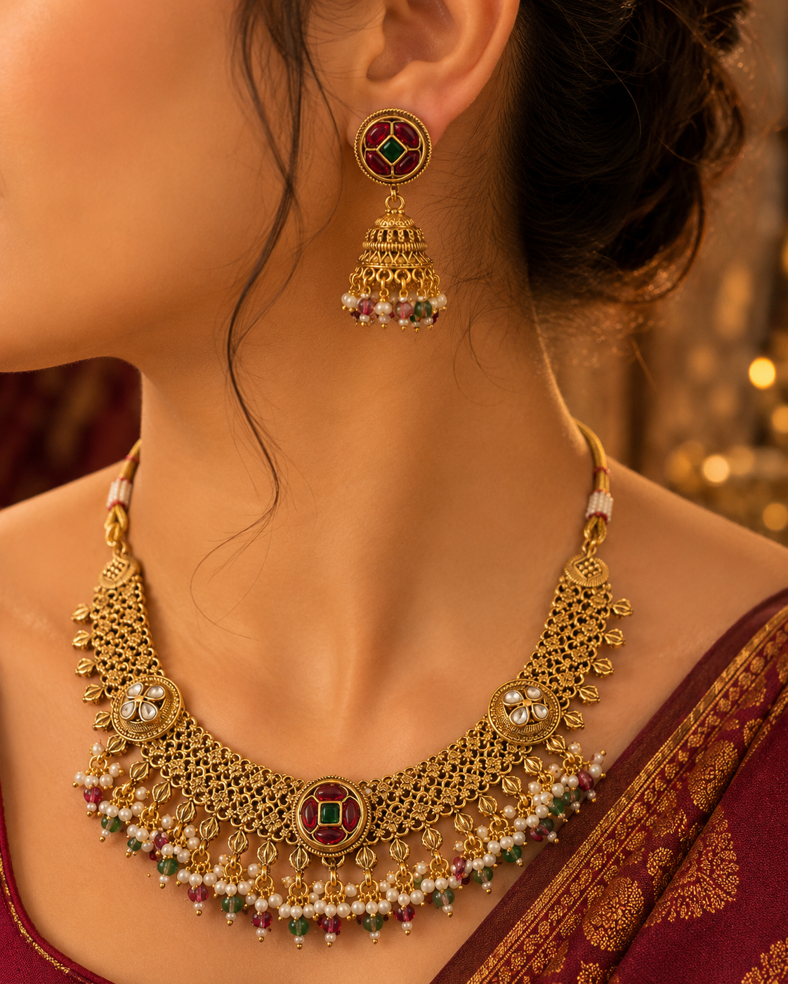 Madhurima Heritage Choker Set