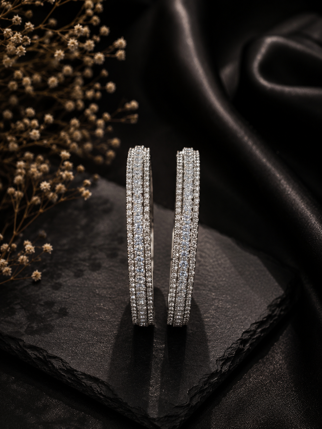 Seraphina Crystal Bangle
