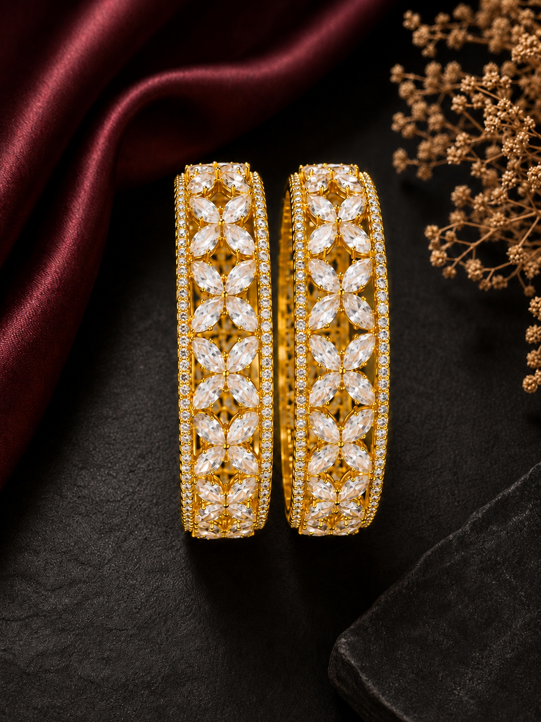 Celeste Bloom Bangles